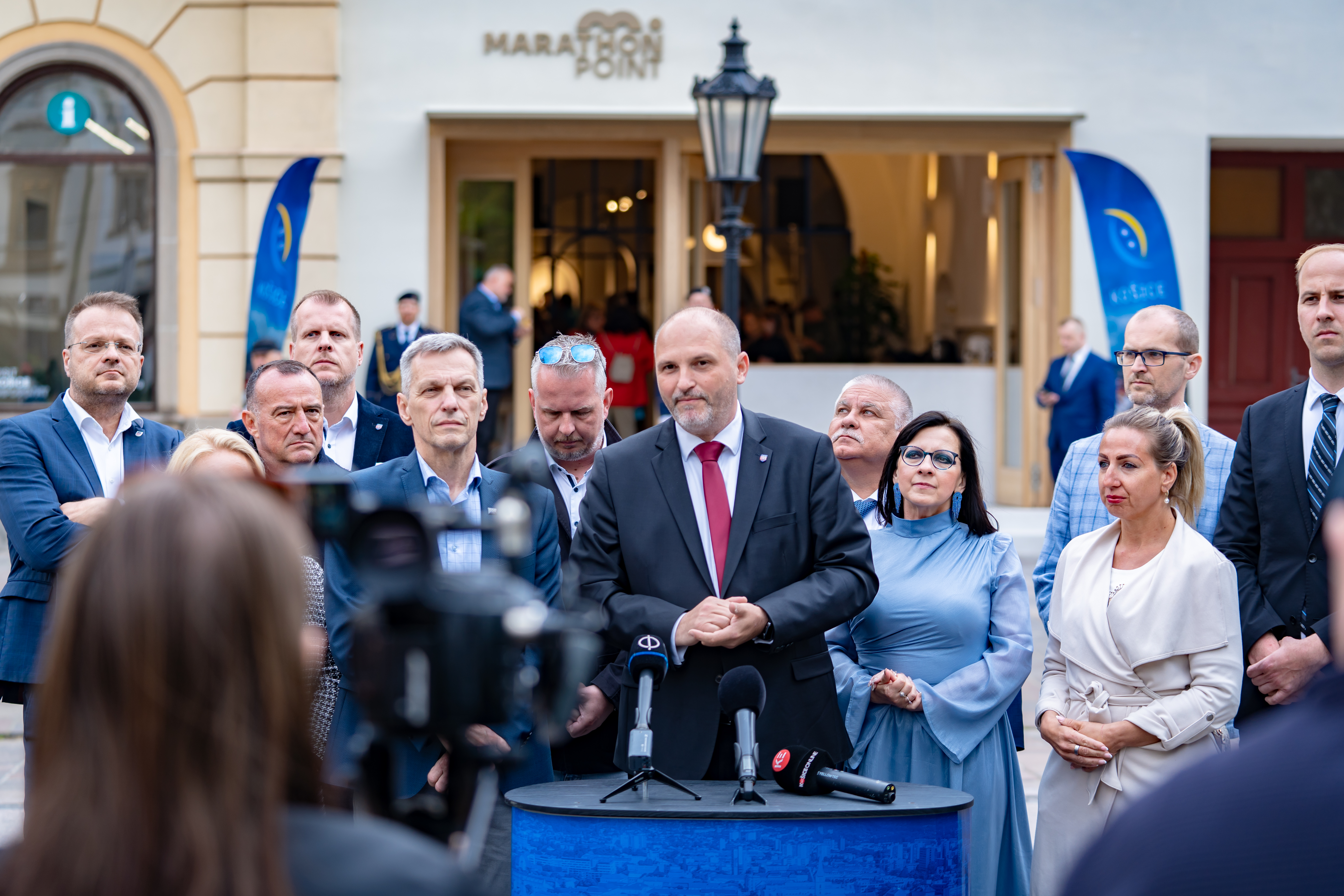 Slavnostne otvorenie stalej expozicie Medzinarodneho maratonu mieru-35